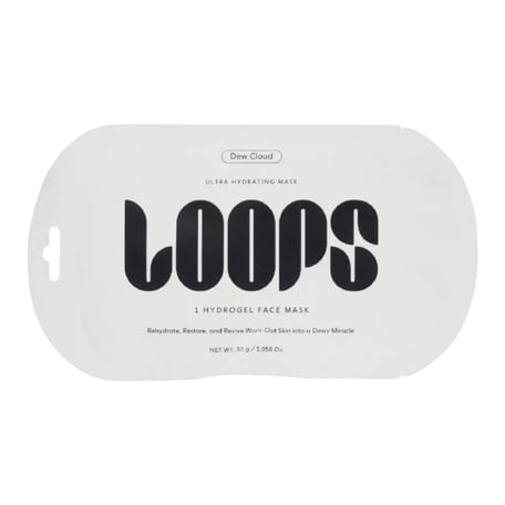 Loops Dew Cloud Ultra Hydrating Hydrogel Face Mask