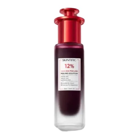Skintific 12% AHA BHA PHA LHA Peeling Solution