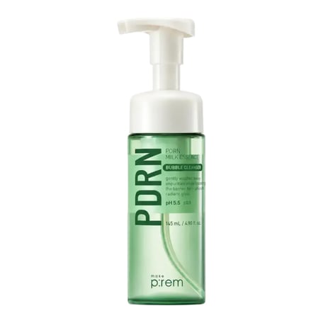 Make p:rem PDRN Milk Essence Bubble Cleanser