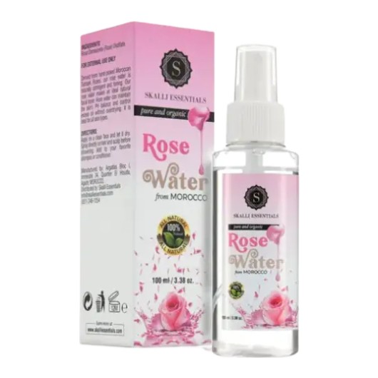 Skalli Essentials Moroccan Rose Water from Damask Roses
