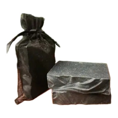 Athar'a Pure Activated Black Charcoal Bar Soap for Acne