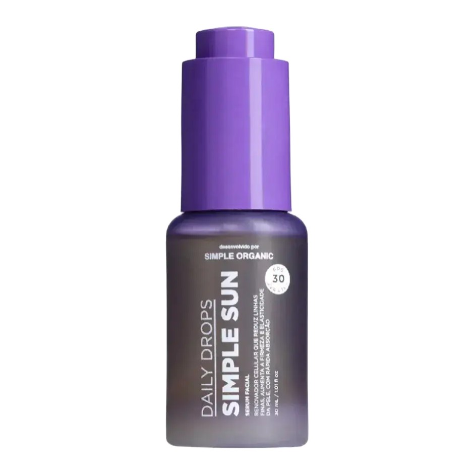 Simple Organic Daily Drops SPF 30