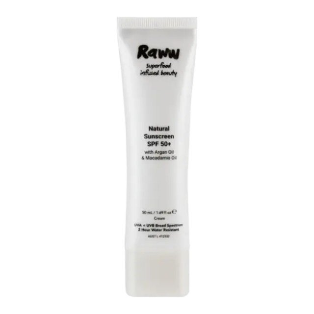 Raww Cosmetics Natural Sunscreen SPF 50+