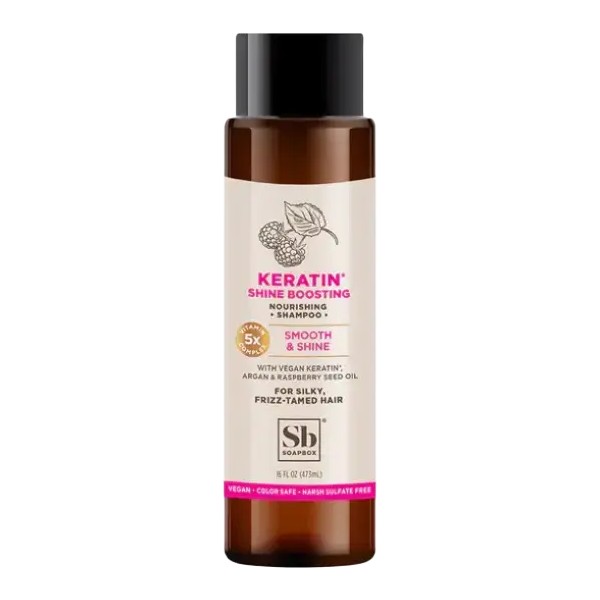 Soapbox Keratin Shine Boosting Shampoo
