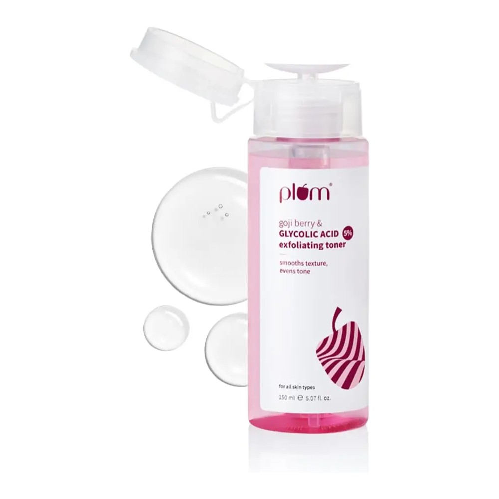 Plum Goodness Goji Berry & 5% Glycolic Acid Exfoliating Toner