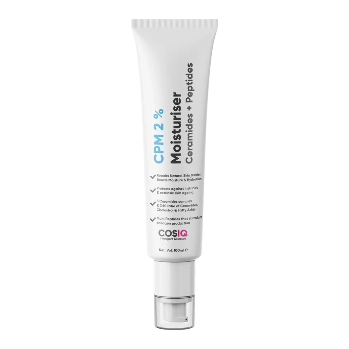Cosiq CPM 2% Moisturiser With Ceramides + Peptides
