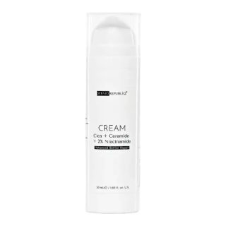 Dermorepubliq كريم Cica + Ceramide + 2% Niacinamide Advanced Barrier Repair لإصلاح حاجز البشرة