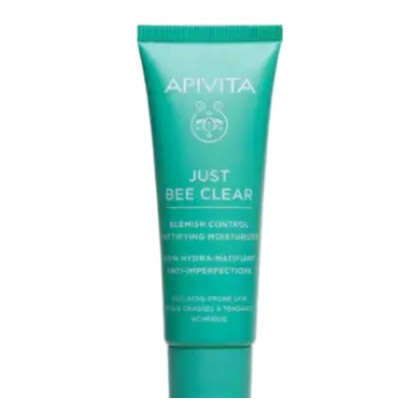 Apivita Natural Cosmetics Just Bee Clear Blemish Control Mattifying Moisturizer
