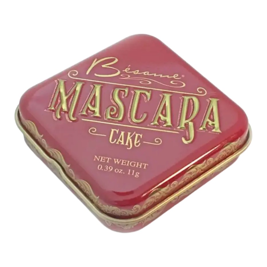 Besame Cosmetics Brown Cake Mascara 1920
