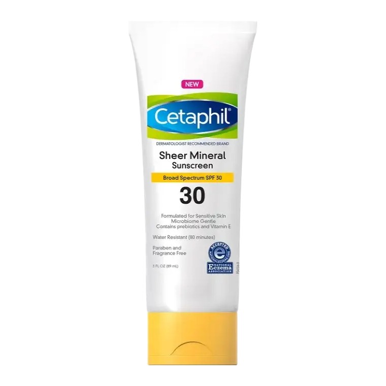 Cetaphil Sheer Mineral Sunscreen Lotion SPF 30