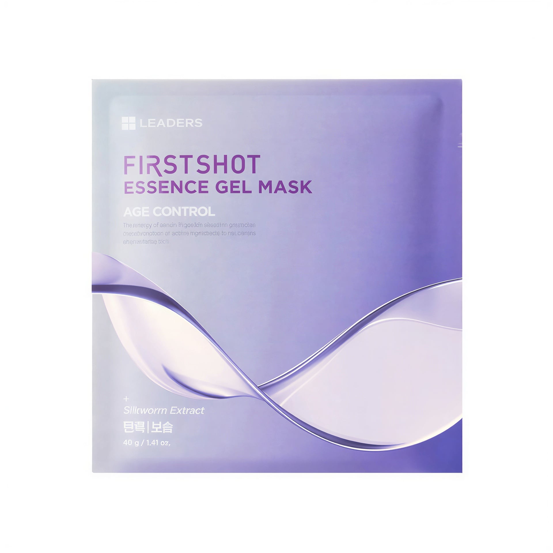 LEADERS First Shot Essence Gel Mask Age Control