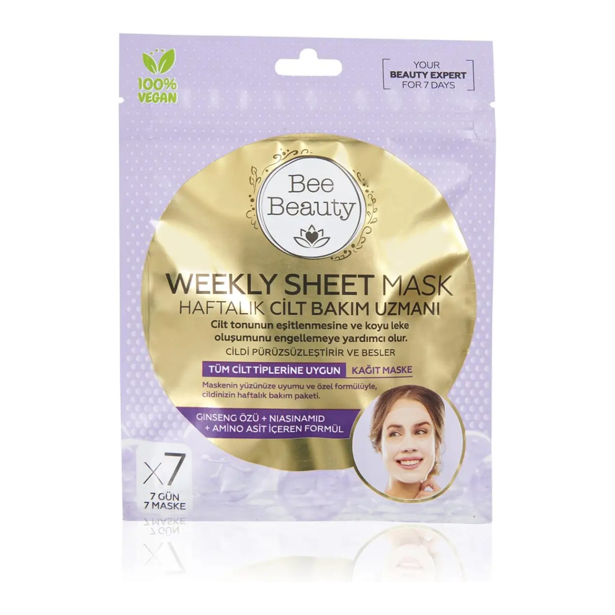 Bee Beauty Weekly Sheet Mask