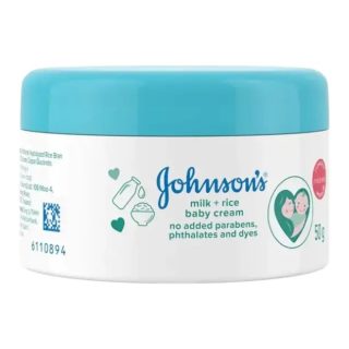 Johnson's Baby Milk And Rice Cream – كريم الحليب والأرز