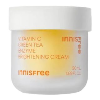 innisfree كريم التفتيح بفيتامين C وإنزيم الشاي الأخضر