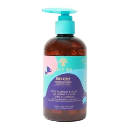 As I Am Born Curly Aloe Shampoo & Wash