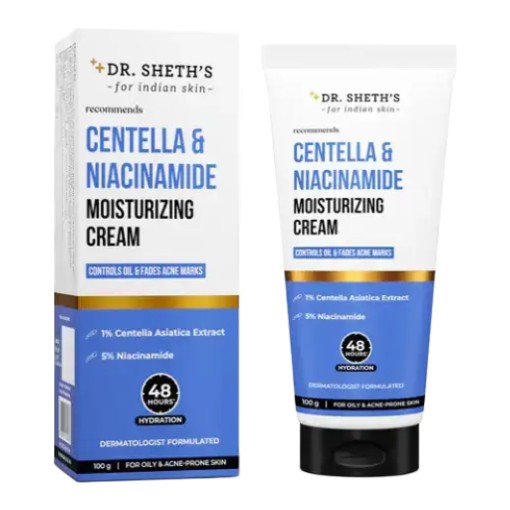 Dr. Sheth's Centella & Niacinamide Moisturizing Cream