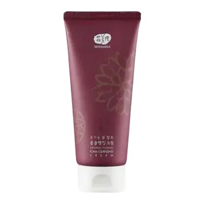 Whamisa Organic Flowers Foam Cleansing Cream