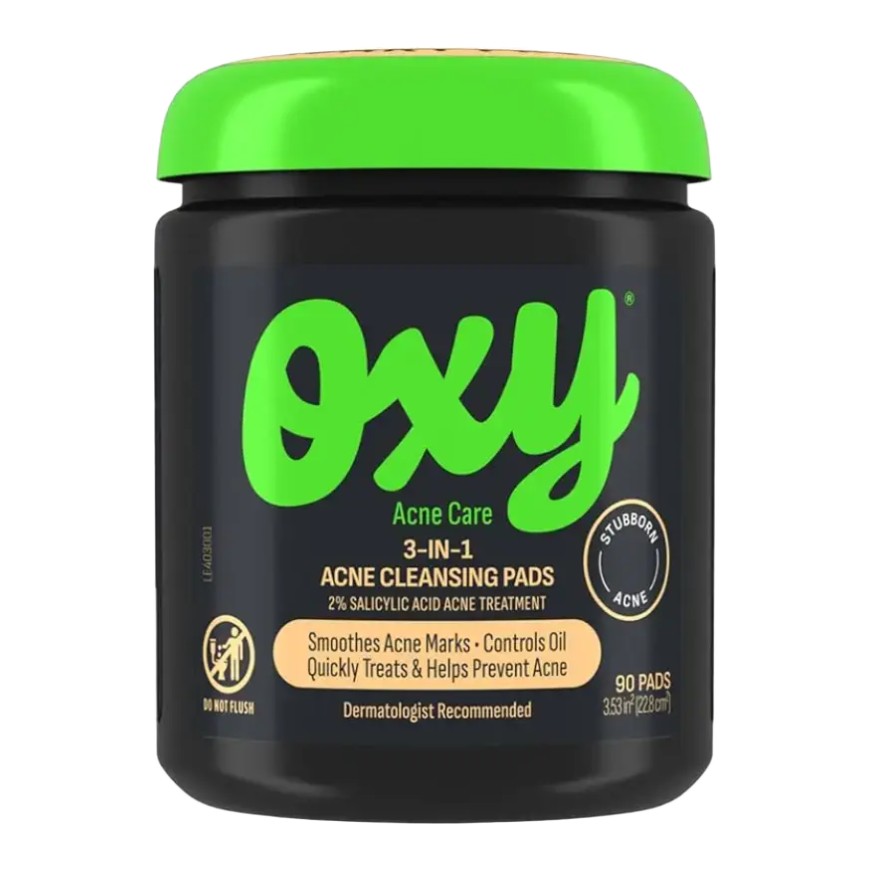 Oxy 3-In-1 Acne Cleansing Pads