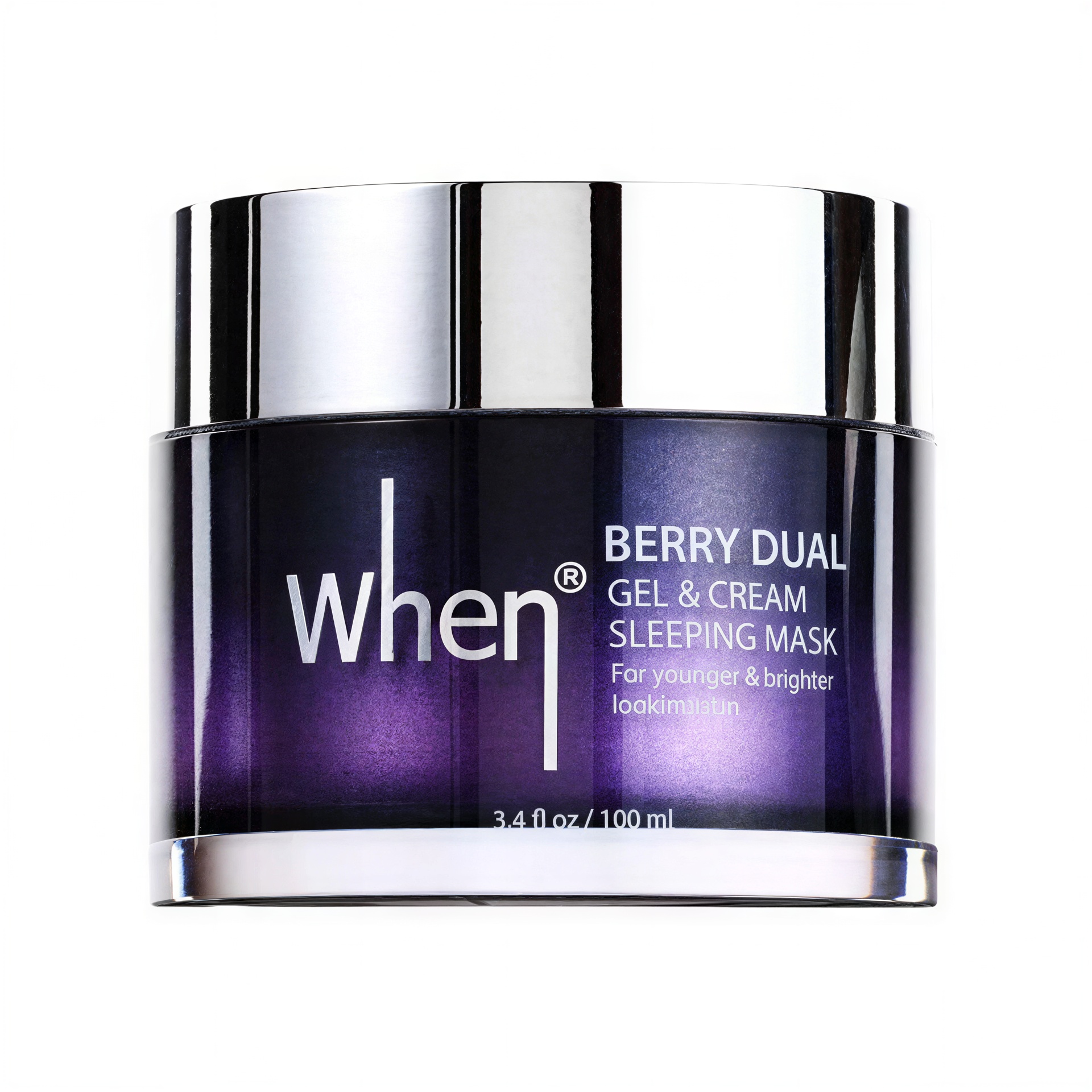 When Berry Dual Gel & Cream Sleeping Mask
