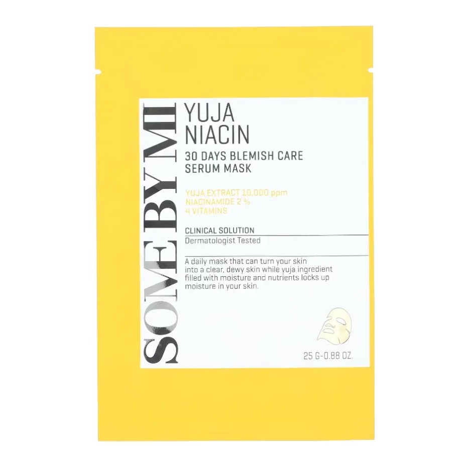 Some By Mi Yuja Niacin 30 Days Blemish Care Serum Mask