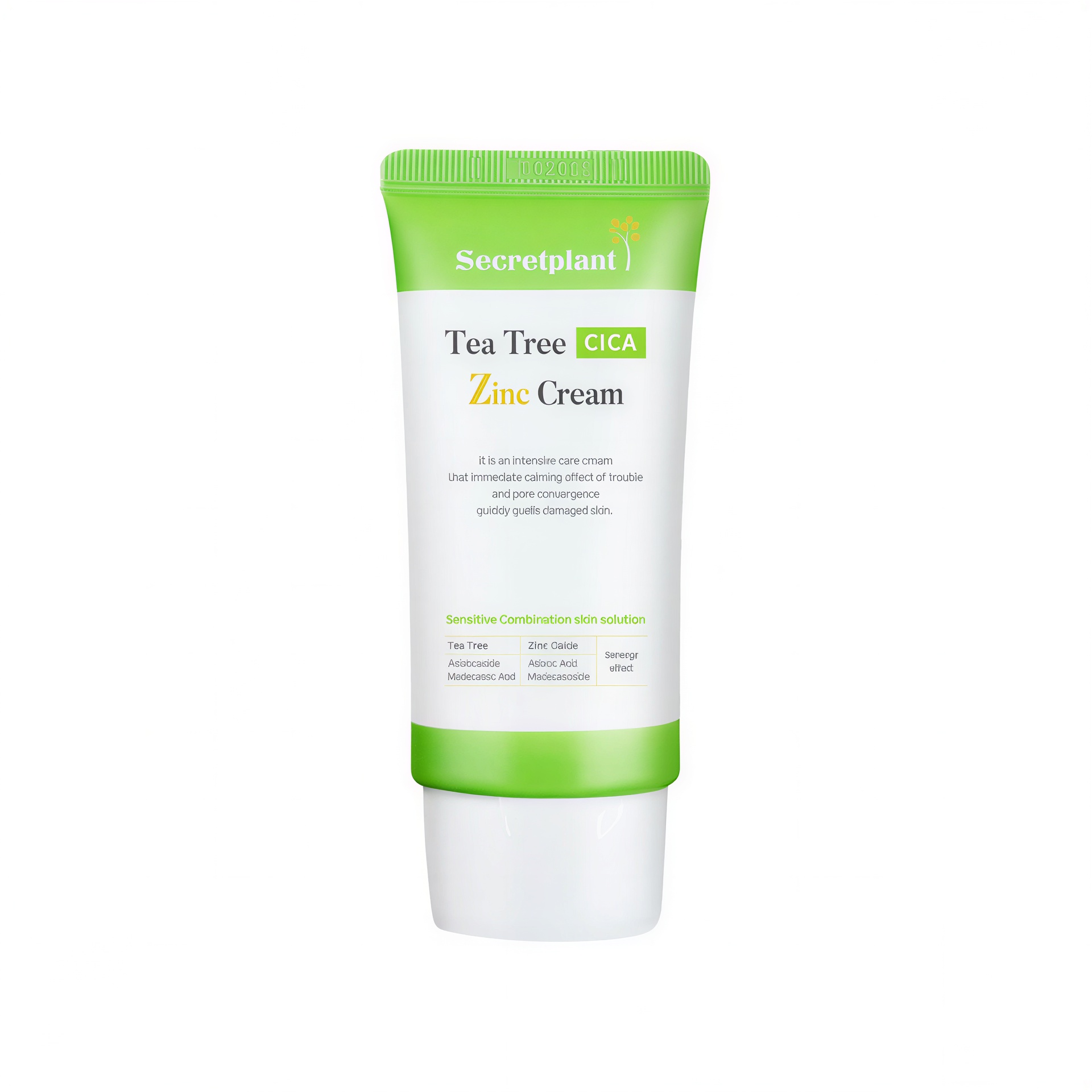 Secret Plant Tea Tree Cica Zinc Cream