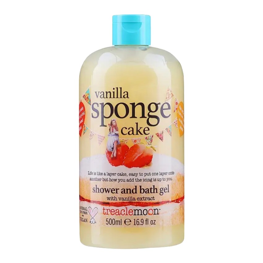 Treaclemoon Vanilla Sponge Cake Shower & Bath Gel