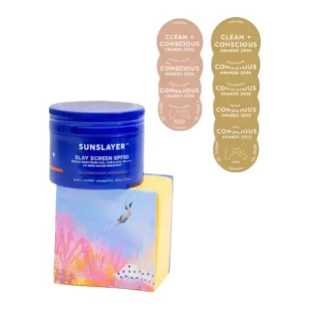 Sunslayer Slay Screen SPF 50 Mineral Sunscreen