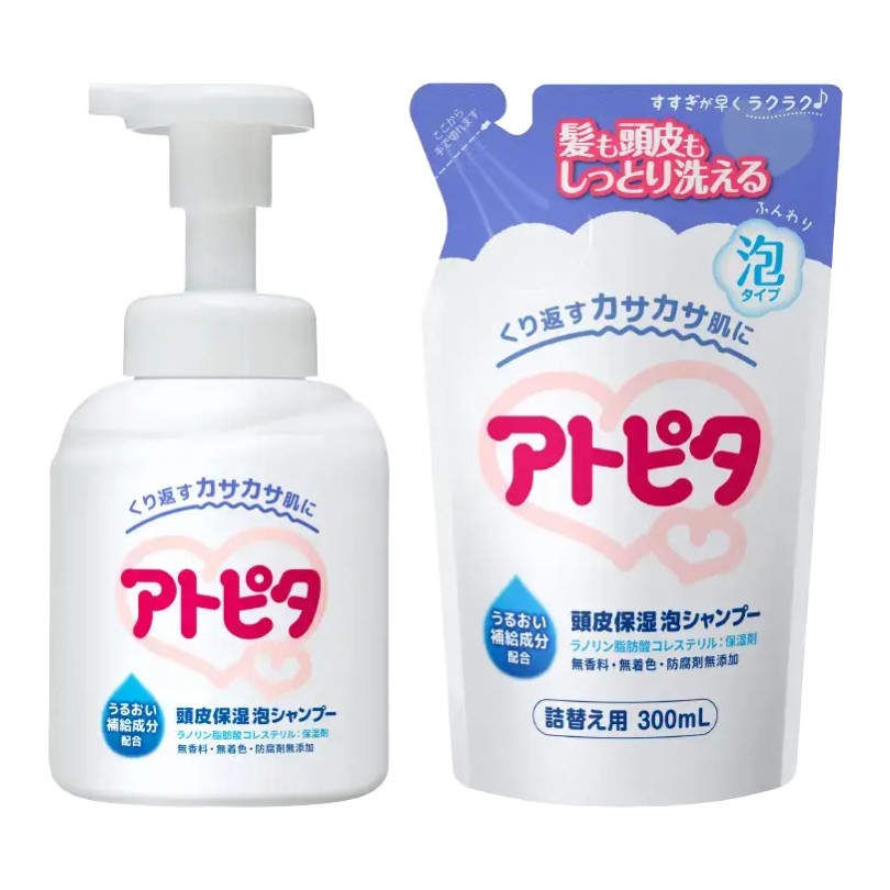 Tampei Atopita Scalp Moisturizing Foam Shampoo