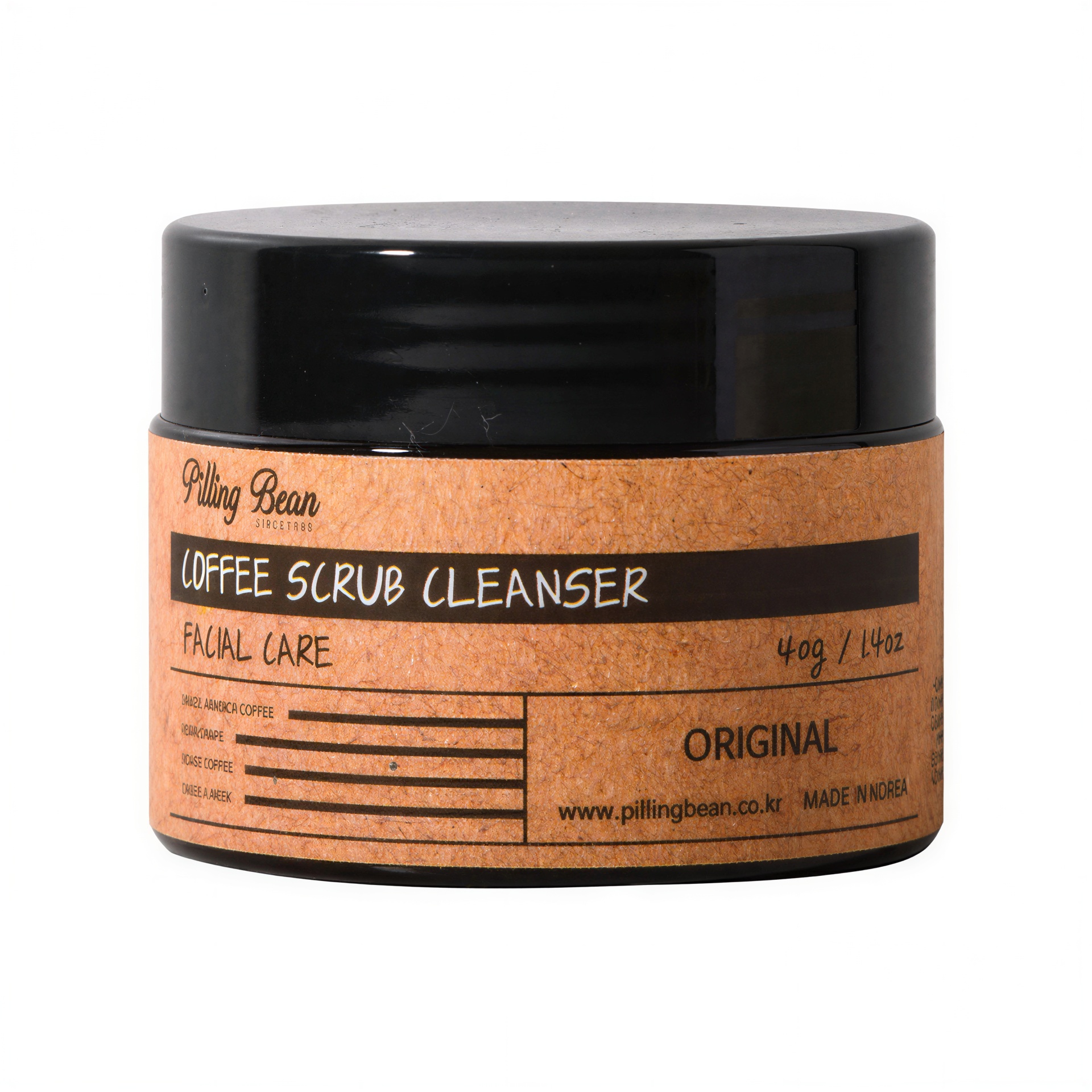 Peeling Bean Facial Coffee Scrub Cleanser