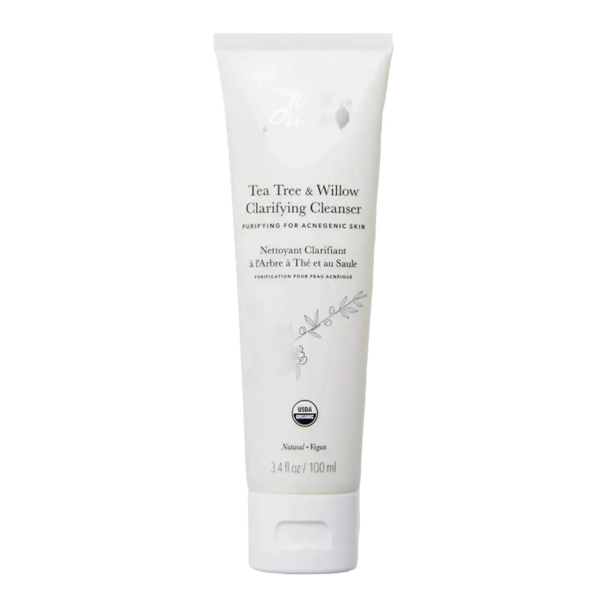 100% Pure Tea Tree and Willow Clarifying Cleanser