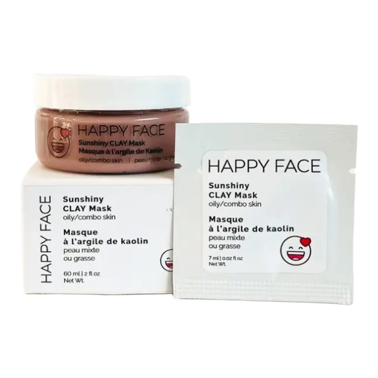 Happy Face Skincare Sunshiny CLAY Mask