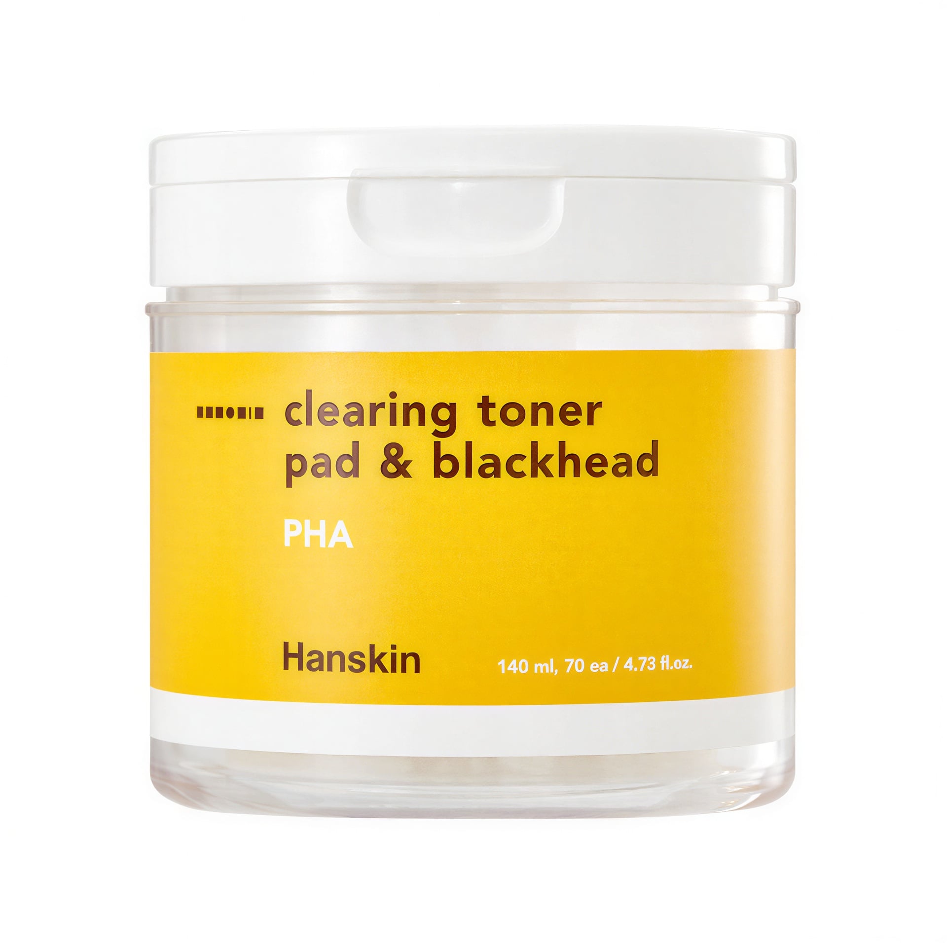 Hanskin Exfoliating Toner Pad & Blackhead PHA