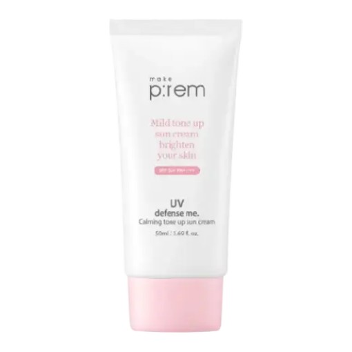 Make p:rem UV Defense Me. Calming Tone Up Sun Cream