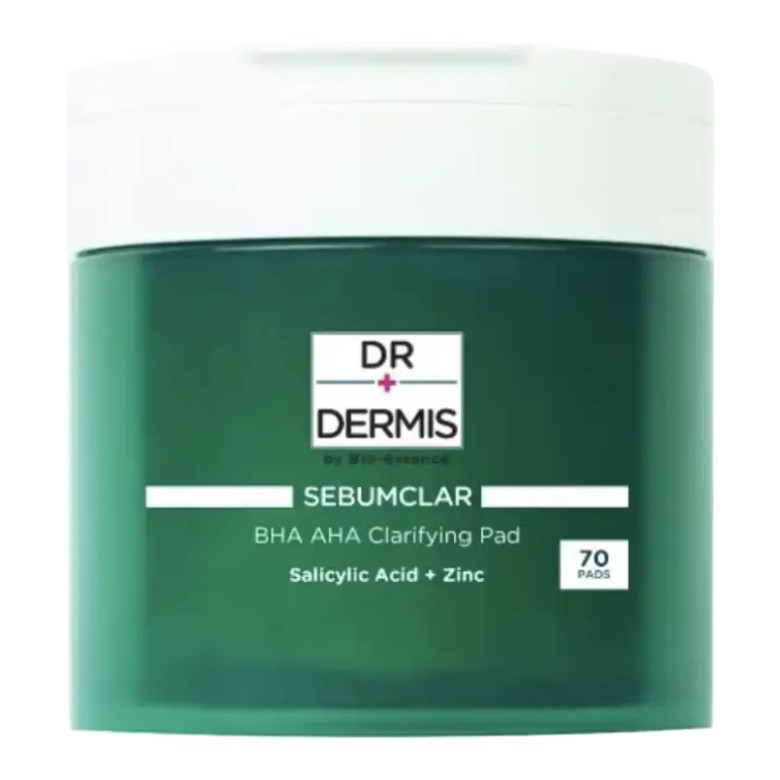 Dr. Dermis Sebumclar BHA AHA Clarifying Pad