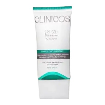 Clinicos Sensitive Truth Sunscreen SPF 50+