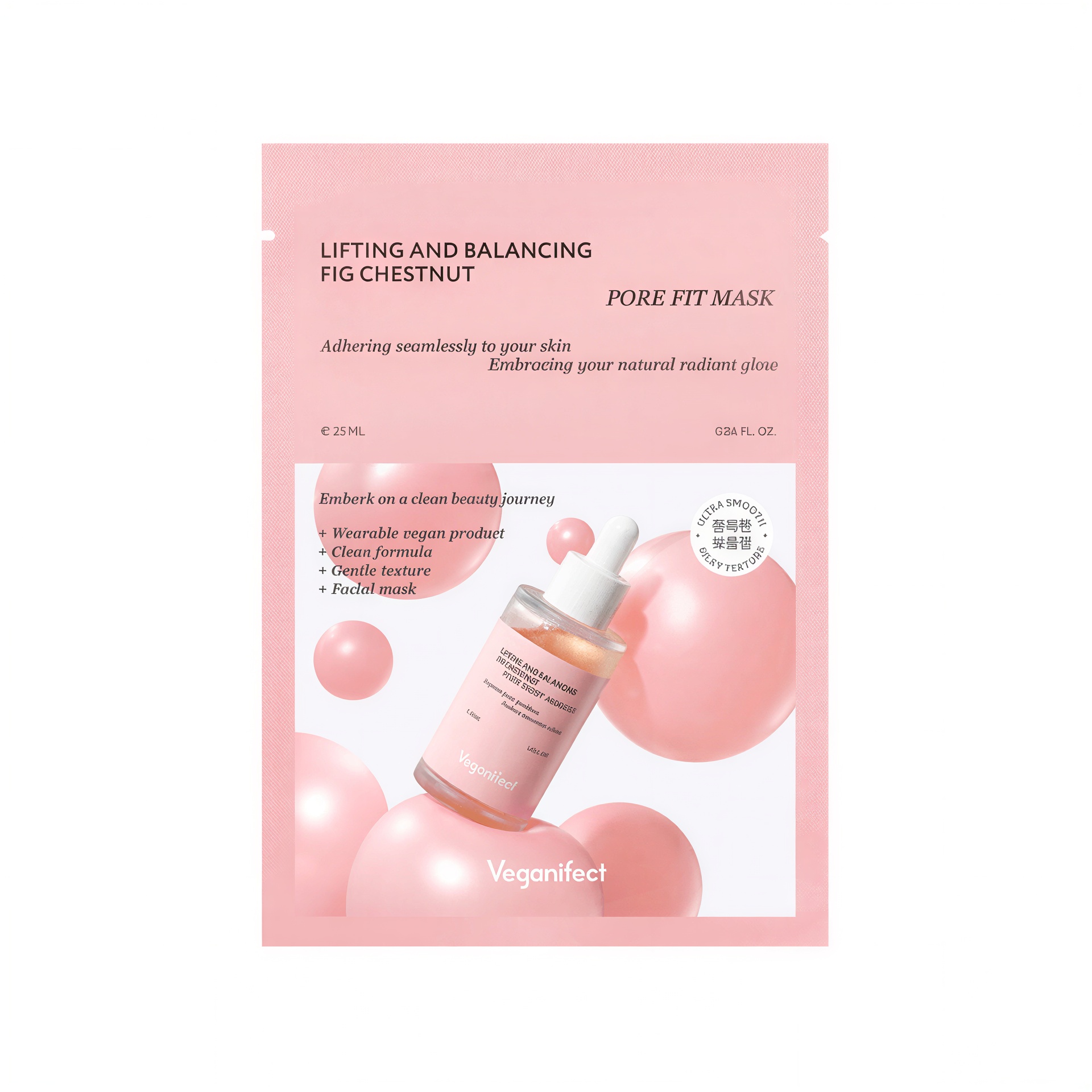 Veganifect Lifting And Balancing Muhwabam Pore Fit Mask