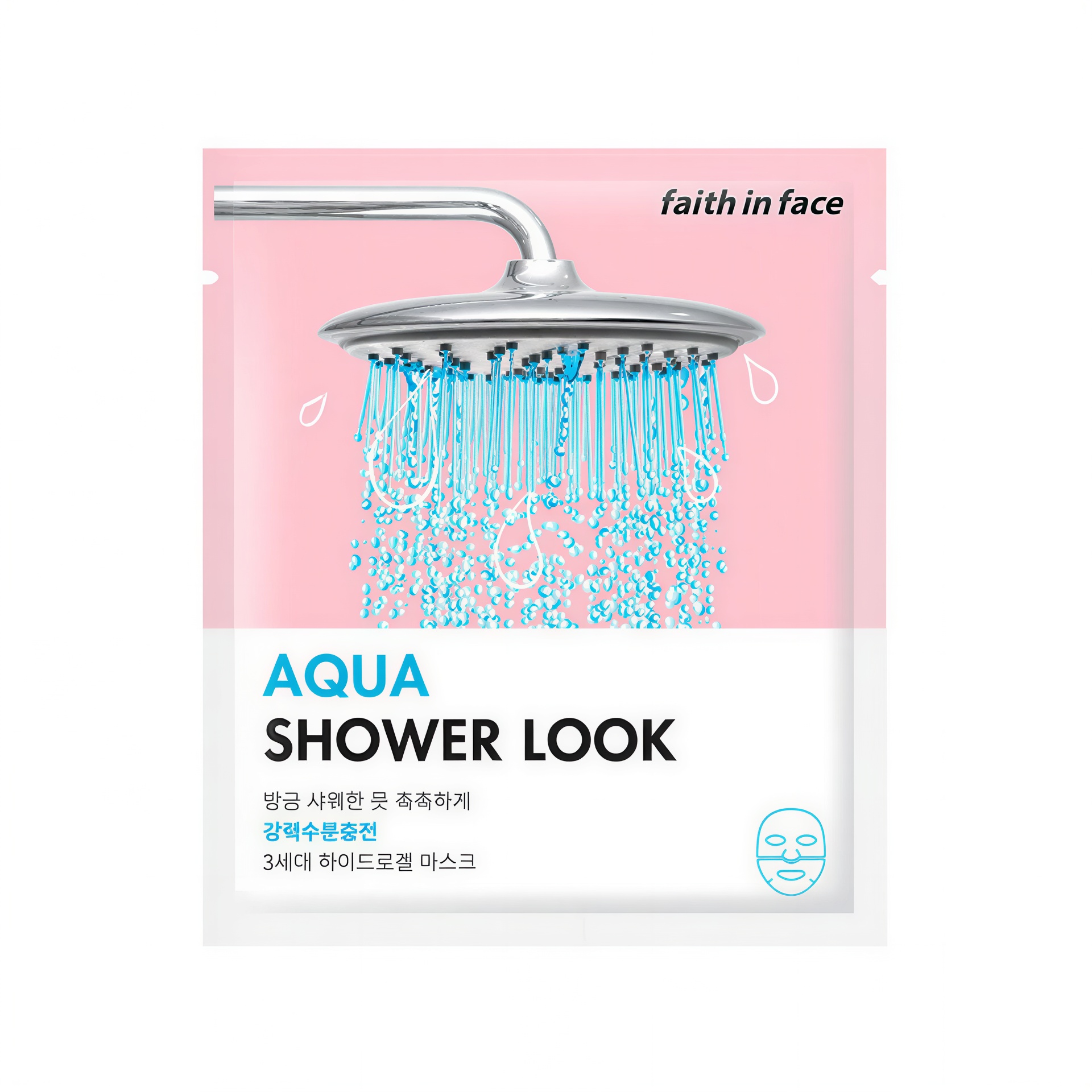 Face In Face Aqua Shower Look Hydrogel Mask
