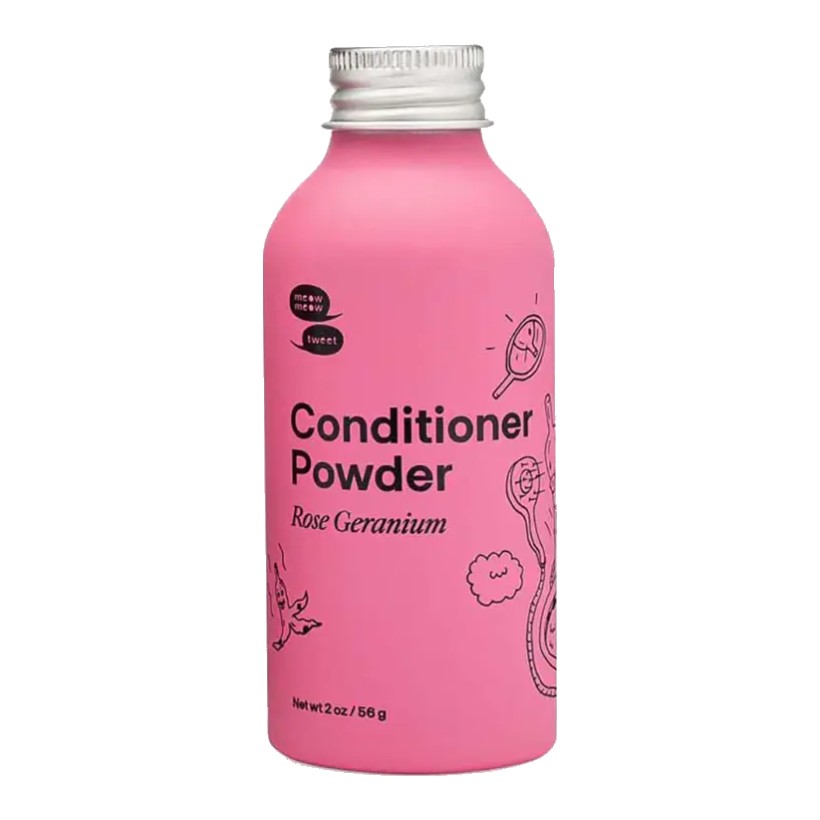 Meow Meow Tweet Conditioner Powder Rose Geranium