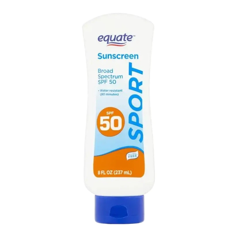 Equate Sport Broad Spectrum Sunscreen Lotion SPF 50