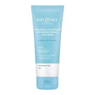 Dot & Key Skincare سيراميد وهيالورونيك لإصلاح حاجز البشرة كريم للوجه