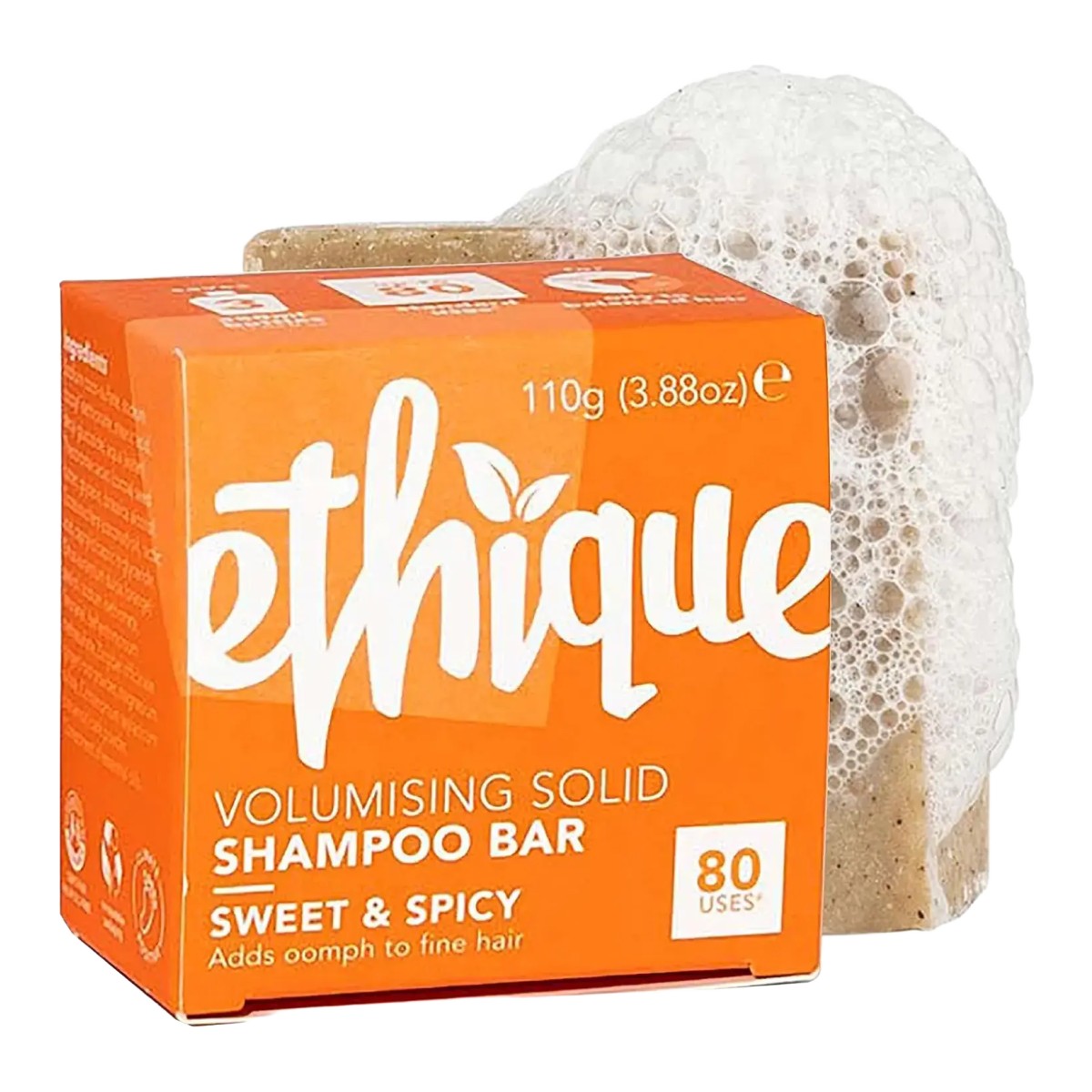 Ethique Sweet & Spicy Volumising Solid Shampoo Bar
