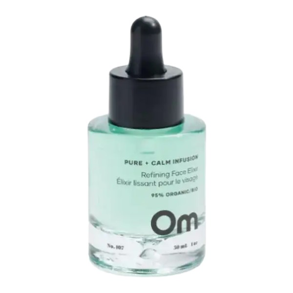 OM Organics Pure + Calm Infusion Refining Face Elixir