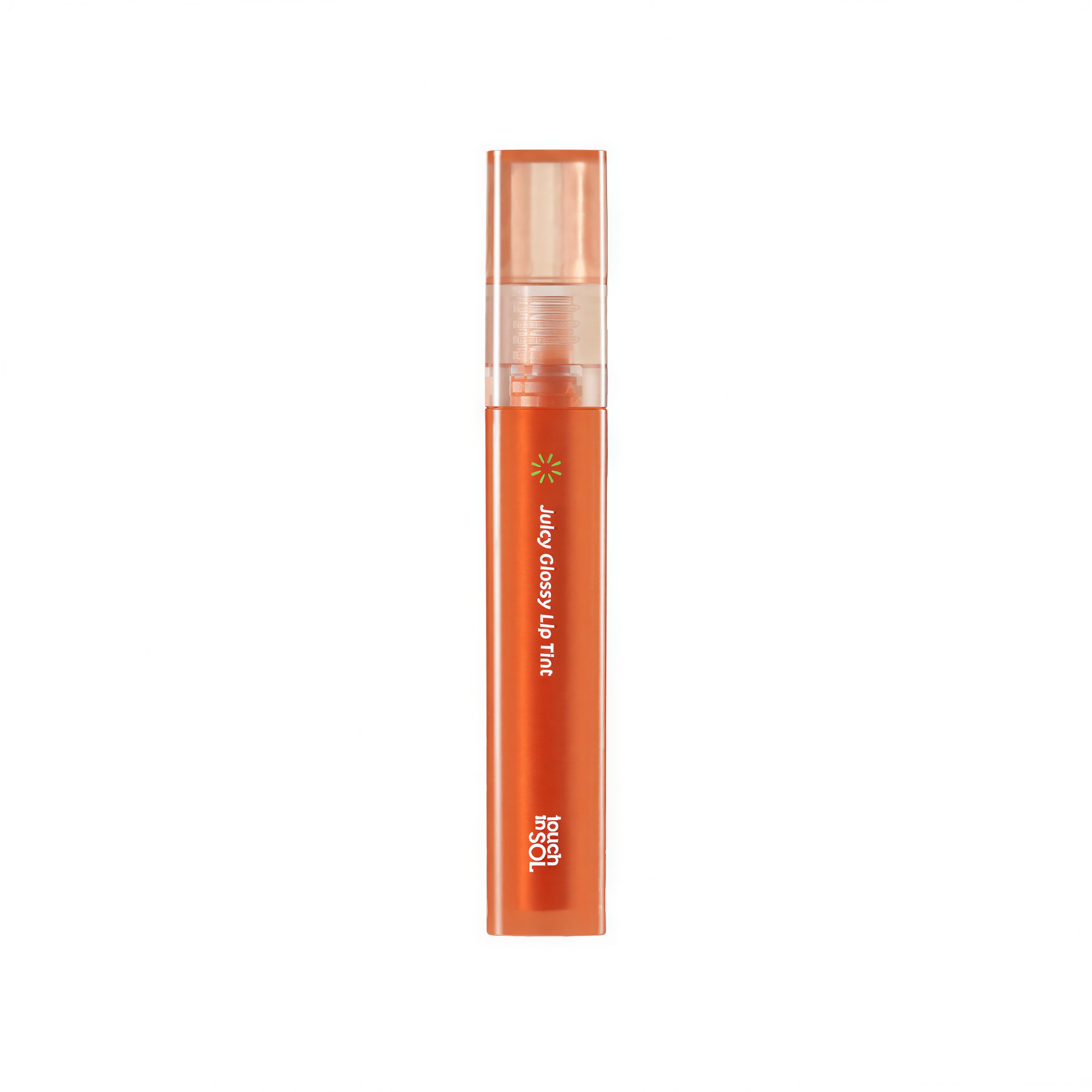 touch in SOL Vegan Again Juicy Glossy Lip Tint