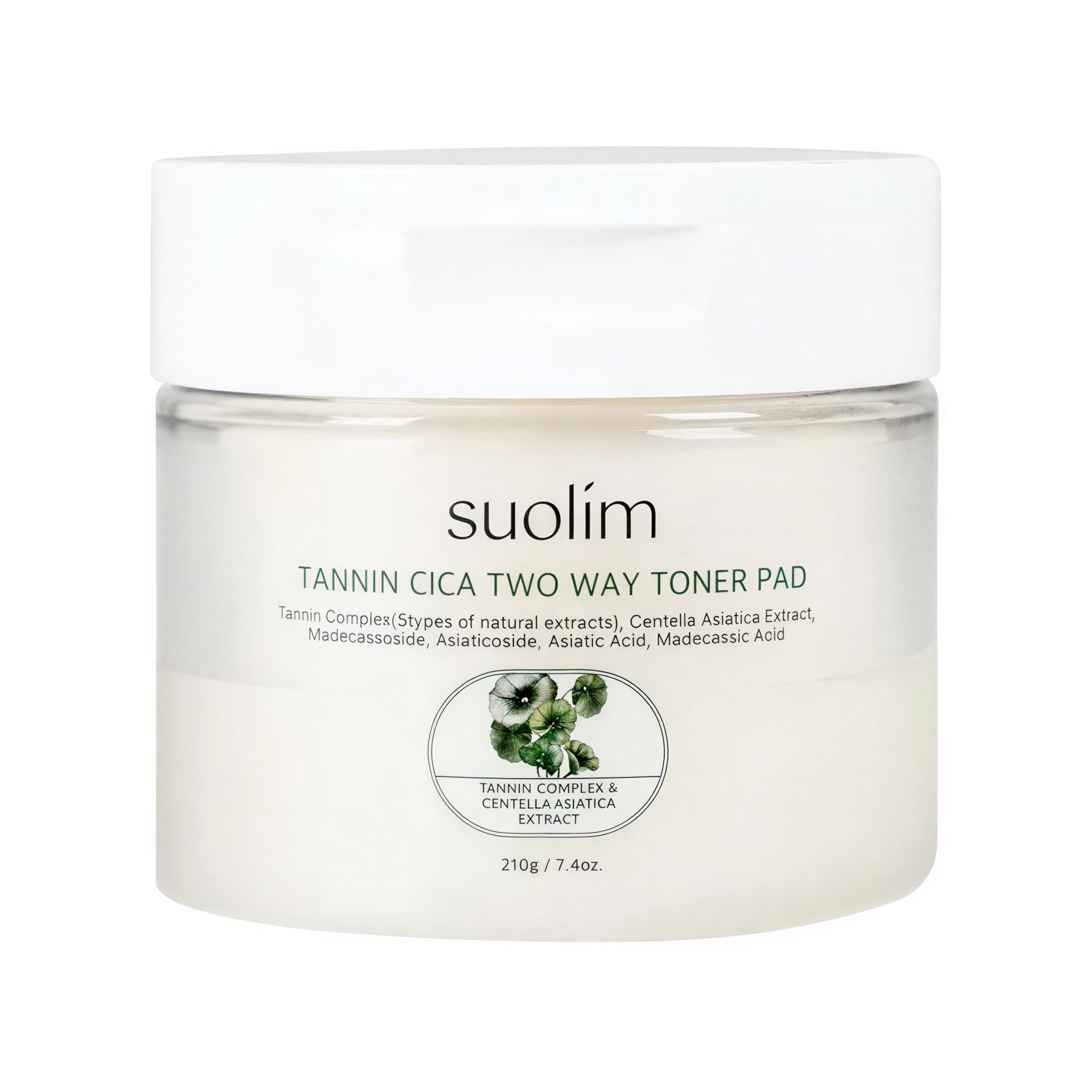 Suollim Tannin Cica Two-Way Toner Pads