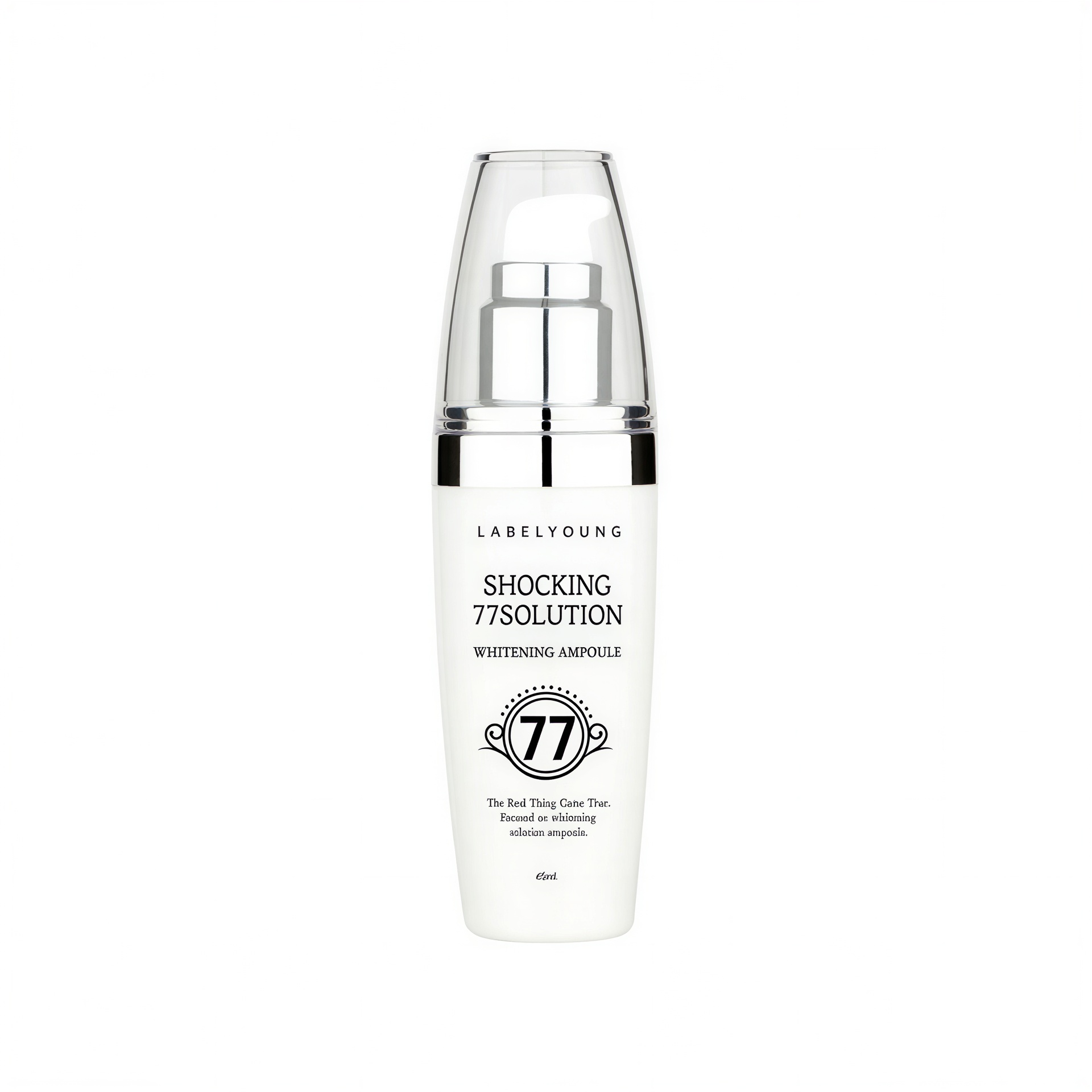 Label Young Shocking 77 Solution Whitening Ampoule