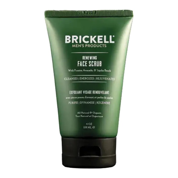 Brickell Men's Products Renewing Face Scrub