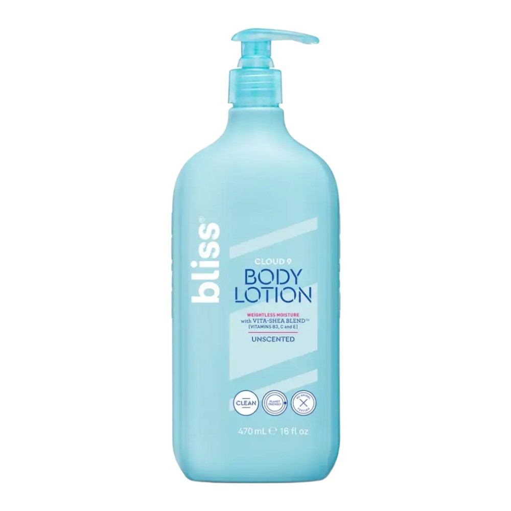 Bliss Unscented Cloud 9 Body Lotion