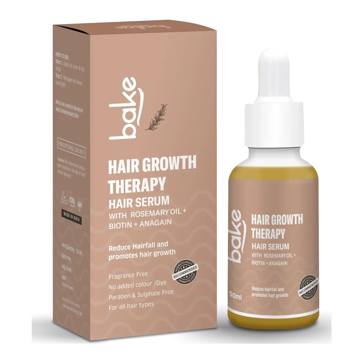 Bake Hair Growth Therapy Serum