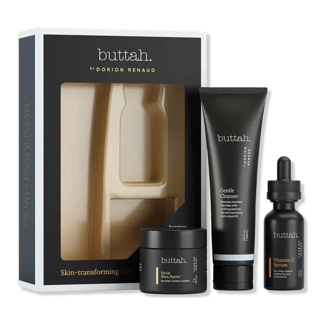 Buttah Skin Skin Transforming Kit With Facial Shea Butter