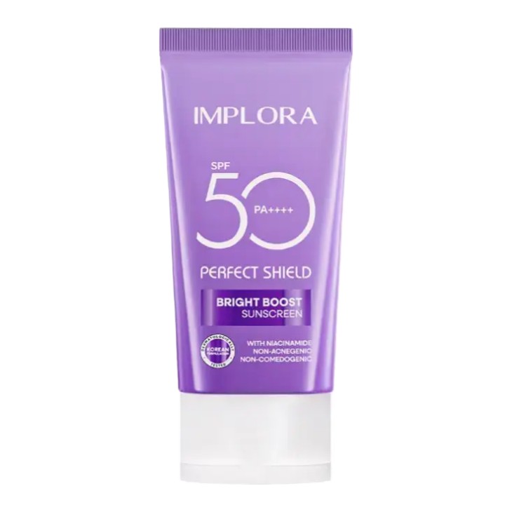 Implora Perfect Shield Bright Boost Sunscreen SPF 50